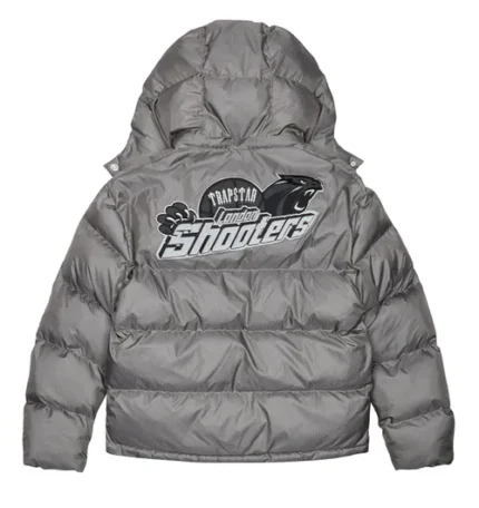 Trpst Shooters Hooded Puffer Jacket - Gray